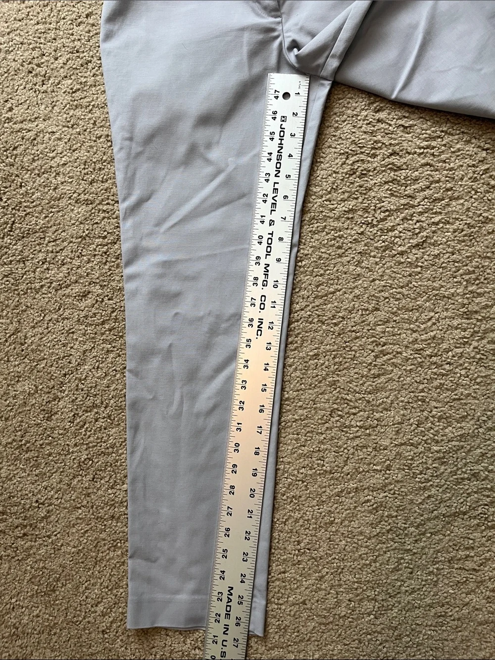 Dana Buchman Light Gray Tailored DressCasual Pants